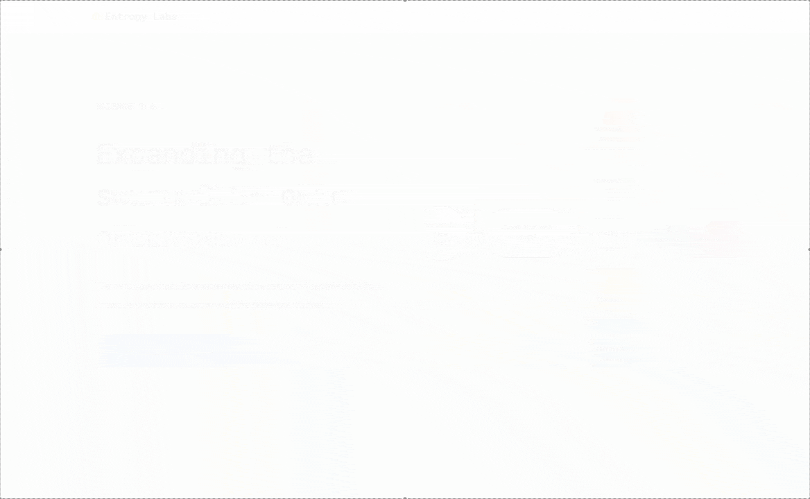 Entropy Lab Screen Record